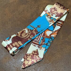 🆕 Nautical Patterned Twilly / Bag Scarf